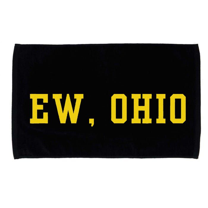 Ew Ohio Generation Z & Gen Alpha Brain Rot Microfiber Hand Towel