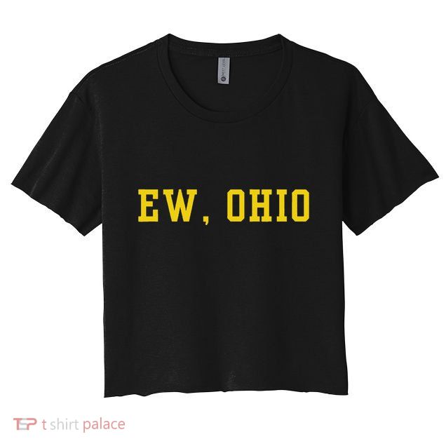 Ew Ohio Generation Z & Gen Alpha Brain Rot Crop Top
