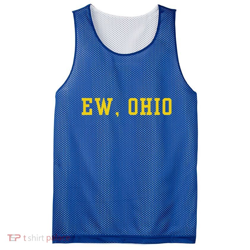 Ew Ohio Generation Z & Gen Alpha Brain Rot Mesh Reversible Basketball Jersey Tank