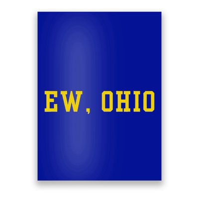 Ew Ohio Generation Z & Gen Alpha Brain Rot Poster