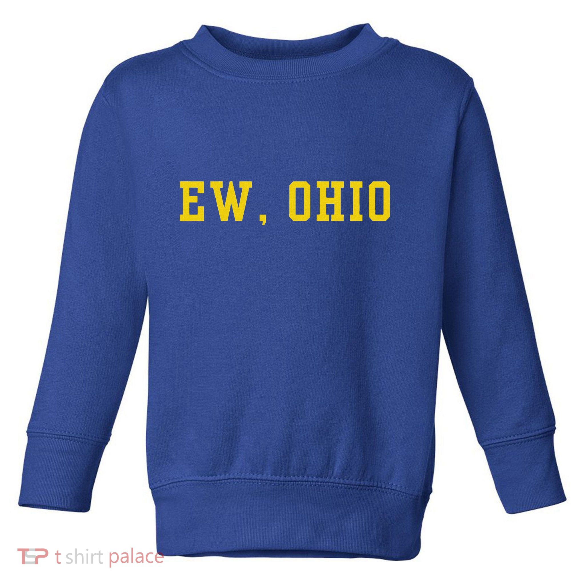 Ew Ohio Generation Z & Gen Alpha Brain Rot Toddler Sweatshirt