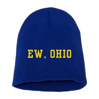 Ew Ohio Generation Z & Gen Alpha Brain Rot Short Acrylic Beanie
