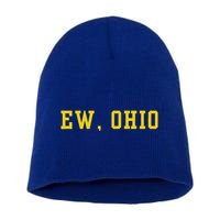Ew Ohio Generation Z & Gen Alpha Brain Rot Short Acrylic Beanie