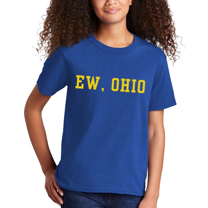 Ew Ohio Generation Z & Gen Alpha Brain Rot Kids T-Shirt