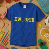 Ew Ohio Generation Z & Gen Alpha Brain Rot Kids T-Shirt