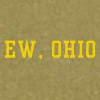 Ew Ohio Generation Z & Gen Alpha Brain Rot Garment-Dyed Women's Muscle Tee