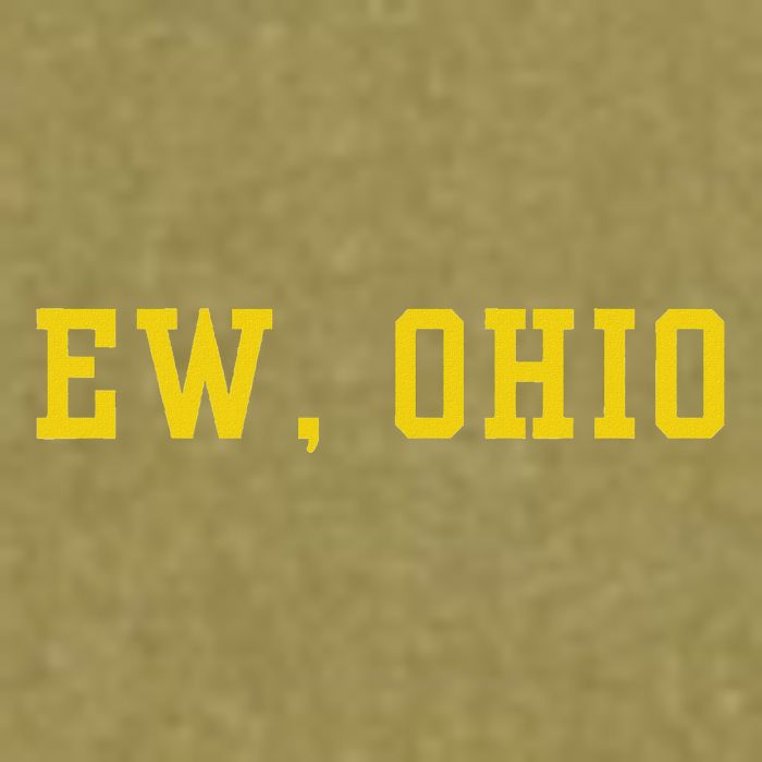 Ew Ohio Generation Z & Gen Alpha Brain Rot Garment-Dyed Women's Muscle Tee