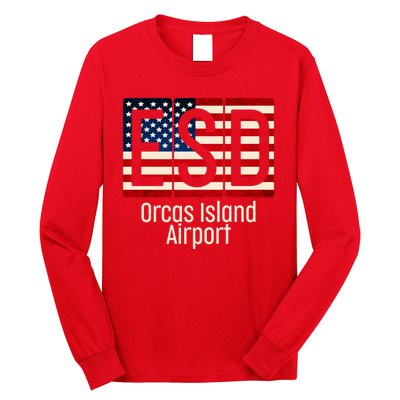 ESD Orcas Island Airport Long Sleeve Shirt