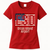 ESD Orcas Island Airport Womens T-Shirt