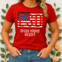 ESD Orcas Island Airport Womens T-Shirt