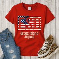 ESD Orcas Island Airport Womens T-Shirt