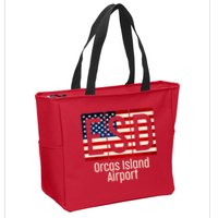 ESD Orcas Island Airport Zip Tote Bag