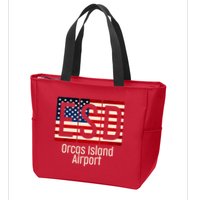 ESD Orcas Island Airport Zip Tote Bag