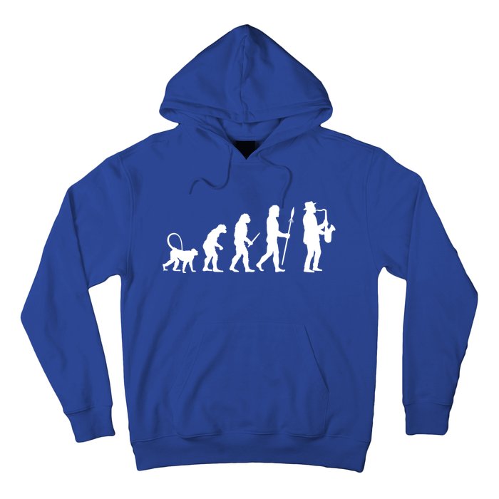 Evolution Of Jazz Music For A Saxophone Player Saxophonist Gift Hoodie