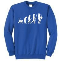 Evolution Of Jazz Music For A Saxophone Player Saxophonist Gift Sweatshirt