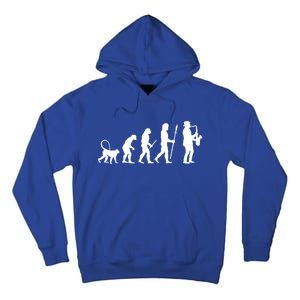 Evolution Of Jazz Music For A Saxophone Player Saxophonist Gift Tall Hoodie