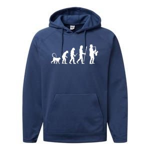 Evolution Of Jazz Music For A Saxophone Player Saxophonist Gift Performance Fleece Hoodie