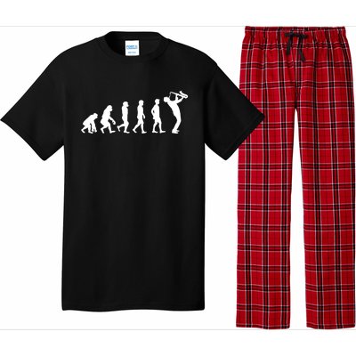 Evolution Of Kind To Saxophone Player Meaningful Gift Pajama Set