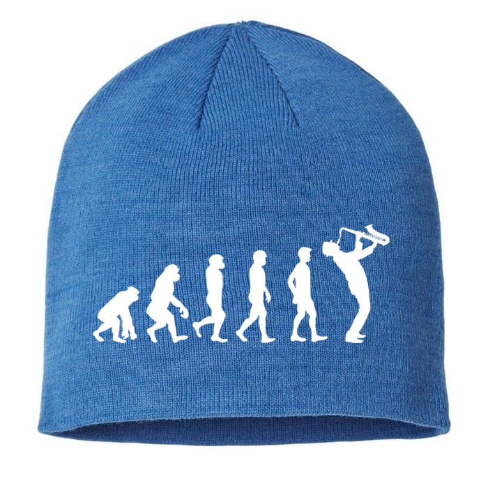 Evolution Of Kind To Saxophone Player Meaningful Gift Sustainable Beanie