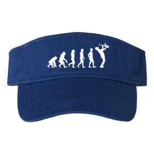 Evolution Of Kind To Saxophone Player Meaningful Gift Valucap Bio-Washed Visor