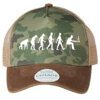 Evolution Of Man Computer Programmer Funny Geek Lover IT Legacy Tie Dye Trucker Hat
