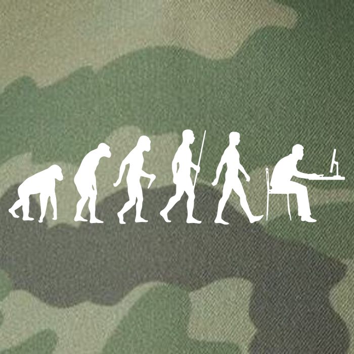 Evolution Of Man Computer Programmer Funny Geek Lover IT Legacy Tie Dye Trucker Hat