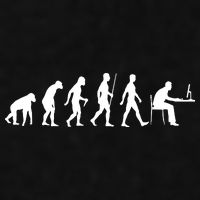 Evolution Of Man Computer Programmer Funny Geek Lover IT Ladies PosiCharge Tri-Blend Wicking Tank