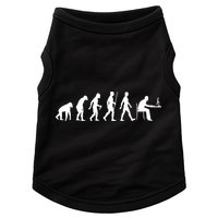 Evolution Of Man Computer Programmer Funny Geek Lover IT Doggie Tank