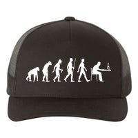 Evolution Of Man Computer Programmer Funny Geek Lover IT Yupoong Adult 5-Panel Trucker Hat