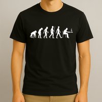 Evolution Of Man Computer Programmer Funny Geek Lover IT T-Shirt