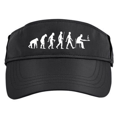Evolution Of Man Computer Programmer Funny Geek Lover IT Adult Drive Performance Visor