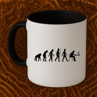 Evolution Of Man Computer Programmer Funny Geek Lover IT Mug