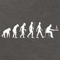Evolution Of Man Computer Programmer Funny Geek Lover IT Cotton Canvas Backpack