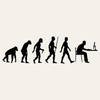Evolution Of Man Computer Programmer Funny Geek Lover IT Poster