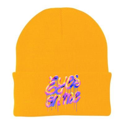 Eyes On Me Colorful Knit Cap Winter Beanie