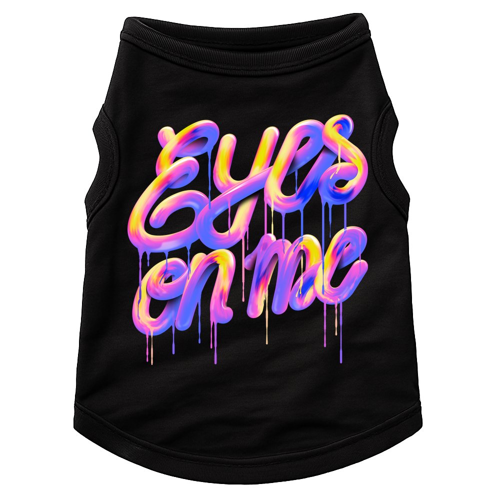 Eyes On Me Colorful Doggie Tank