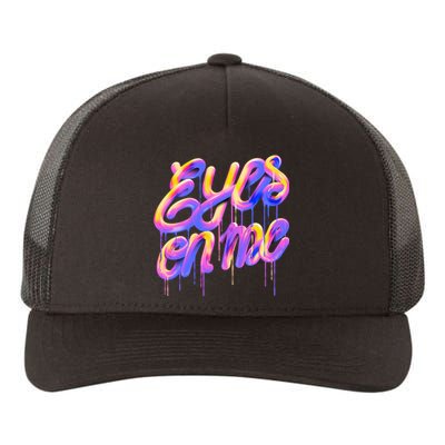 Eyes On Me Colorful Yupoong Adult 5-Panel Trucker Hat