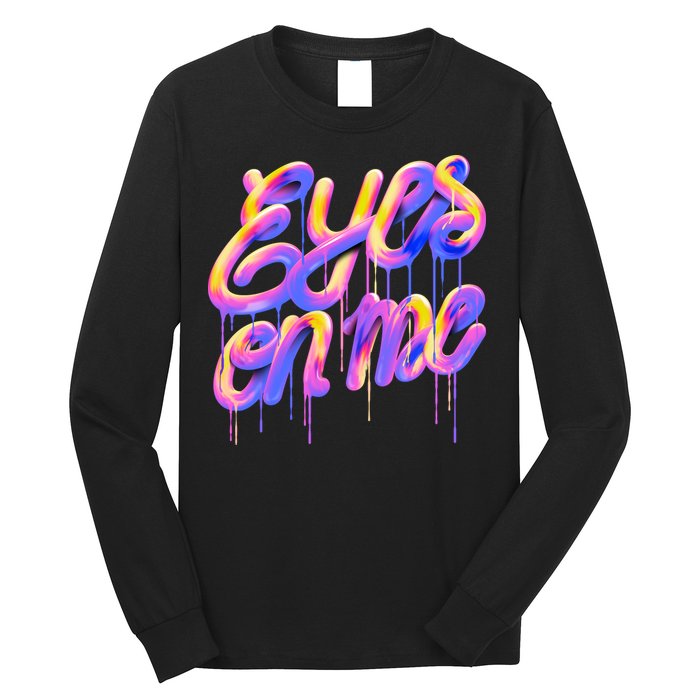 Eyes On Me Colorful Long Sleeve Shirt