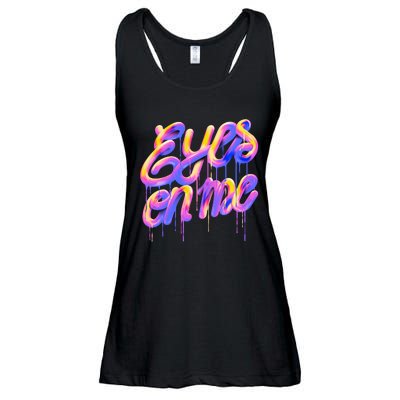 Eyes On Me Colorful Ladies Essential Flowy Tank