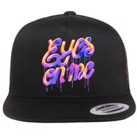 Eyes On Me Colorful Flatbill Hat