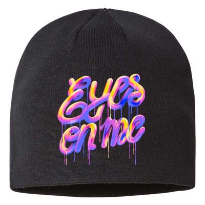 Eyes On Me Colorful Sustainable Beanie