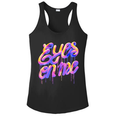 Eyes On Me Colorful Ladies PosiCharge Competitor Racerback Tank