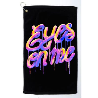 Eyes On Me Colorful Golf Towel