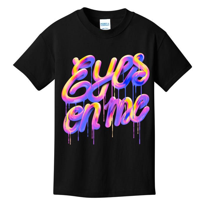 Eyes On Me Colorful Kids T-Shirt