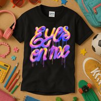 Eyes On Me Colorful Kids T-Shirt