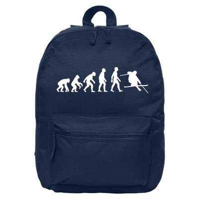 Evolution Of Man Skiing 16 in Basic Backpack
