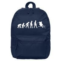 Evolution Of Man Skiing 16 in Basic Backpack