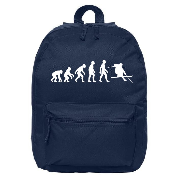 Evolution Of Man Skiing 16 in Basic Backpack