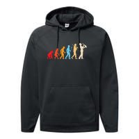 Evolution Of Man Retrostyle Saxophone Player Saxophonist Performance Fleece Hoodie