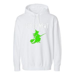 Eye Of Newt Halloween Witch Garment-Dyed Fleece Hoodie